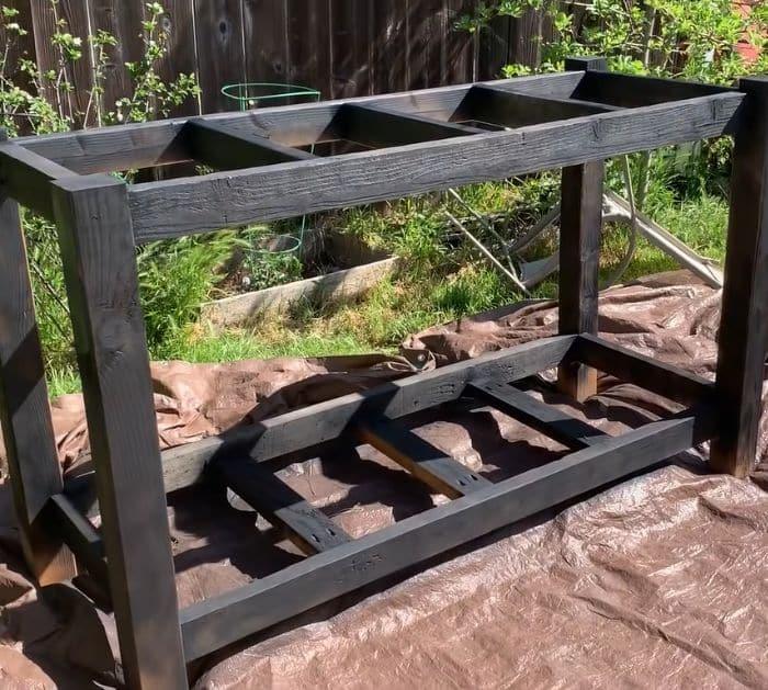 Outdoor Patio Bar DIY Tutorial