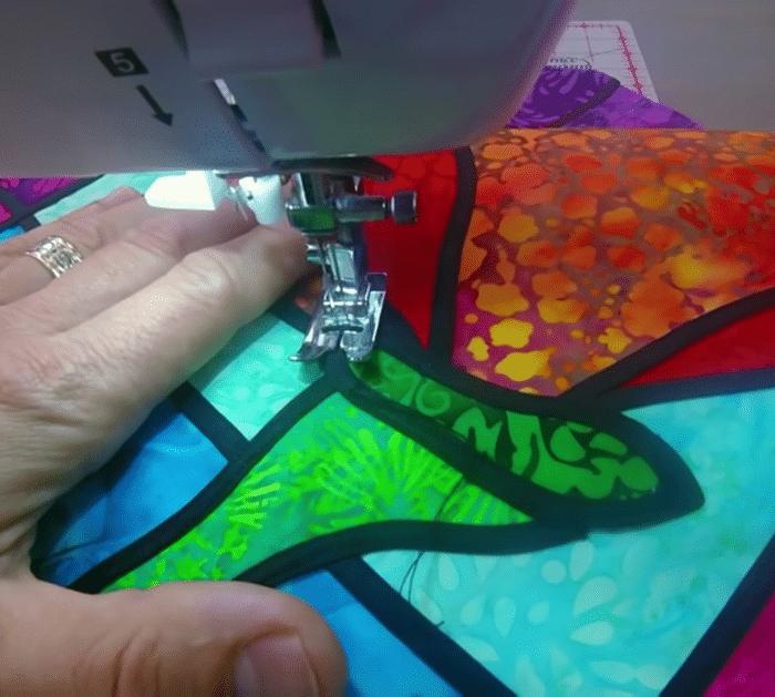 Easy Rose Applique Quilt Tutorial