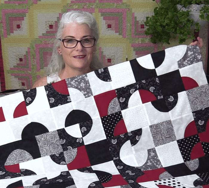 How to Make Drunkards Path Quilt