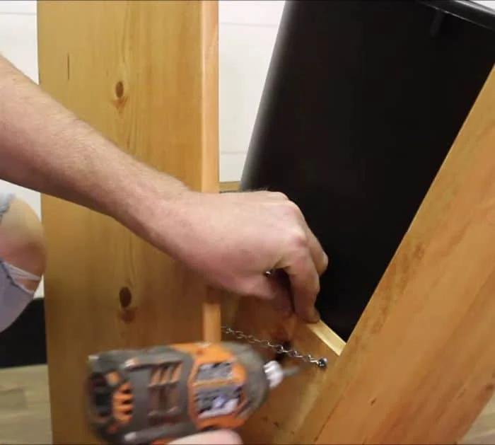 Easy DIY Trash Bin Cabinet Tutorial