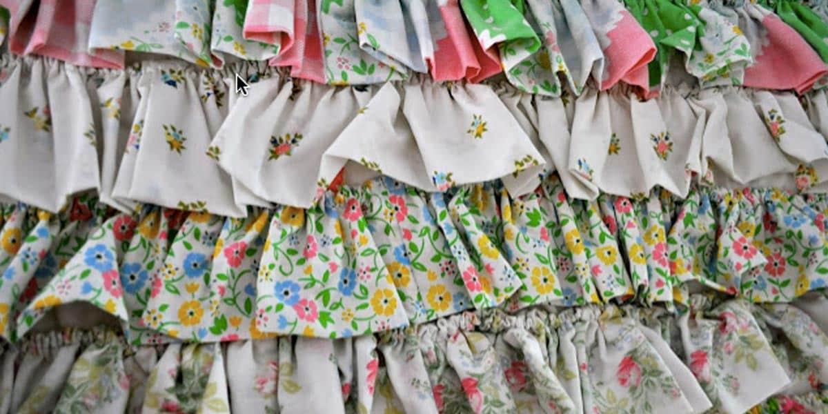 Make This Anthropologie Inspired Ruffled Bedspread