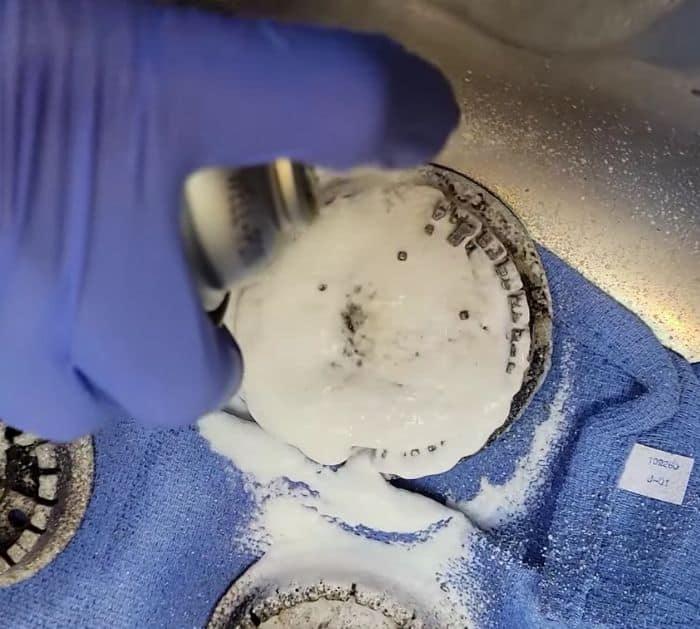Greasy Stovetop Burners Cleaning Hack