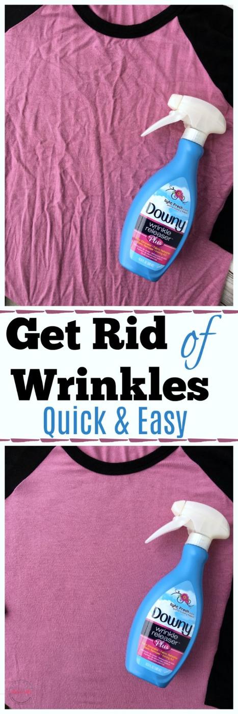 Get Rid of Wrinkles Quick And Easy, a simple laundry hack that saves real time and a clever shortcut for laundry day
