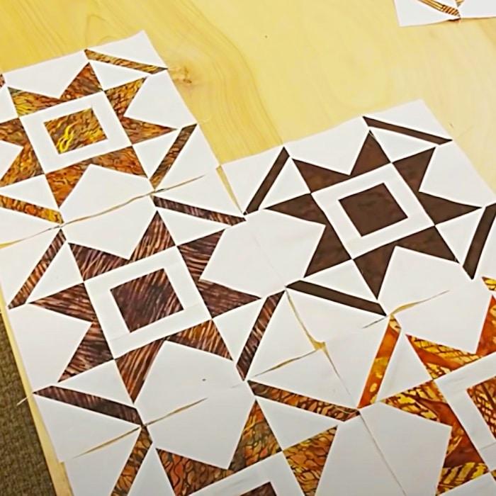 How To Sew A Quilt - Star Quilt Pattern - Free Donna Jordan Quilt Pattern