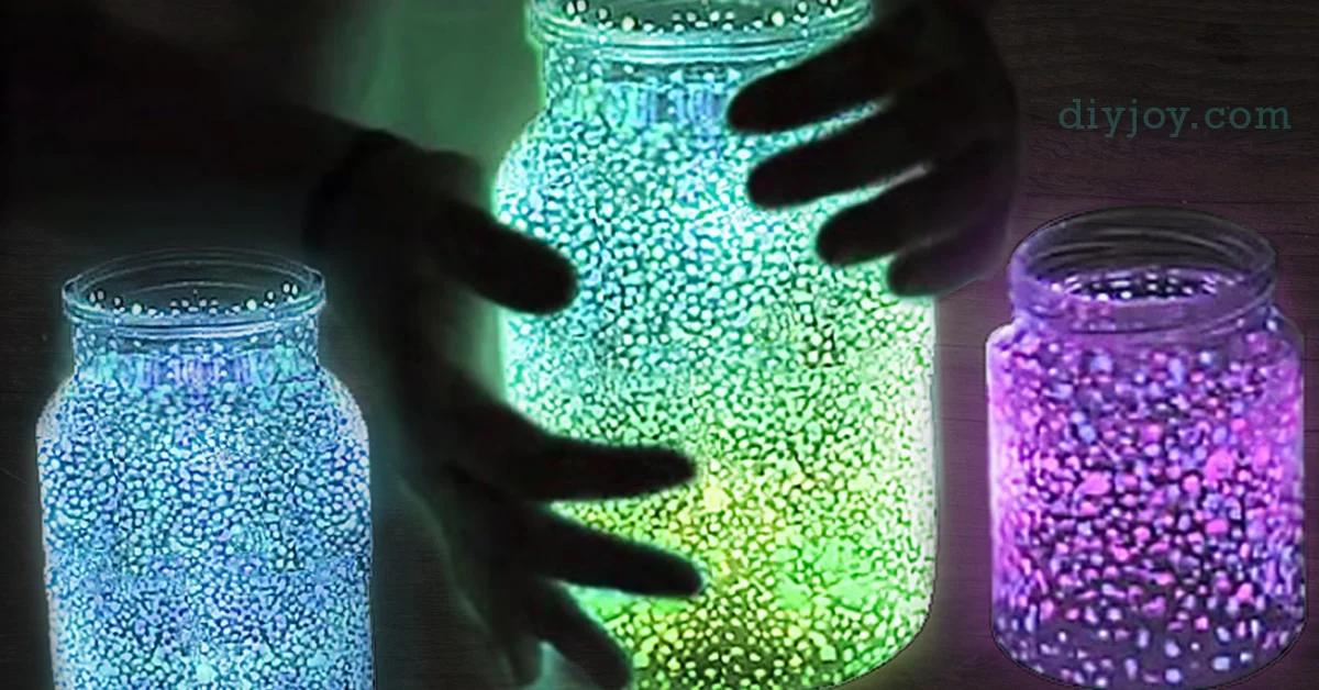 Glowing DIY Idea : Mason Jar Patio Lights