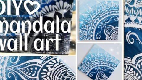 Acrylic Painting Tutorials and Techniques - DIY Mandala Painting - How To Paint With Acrylic Paint- DIY Acrylic Painting Ideas on Canvas - Make Flowers, Ocean, Sky, Abstract People