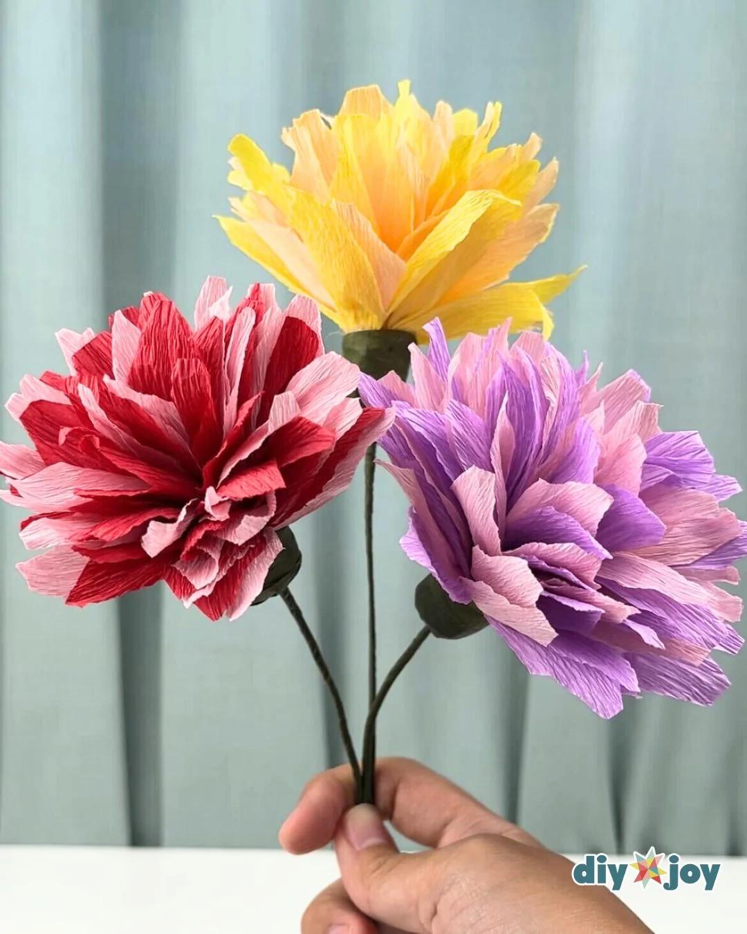 Crepe Paper Flowers