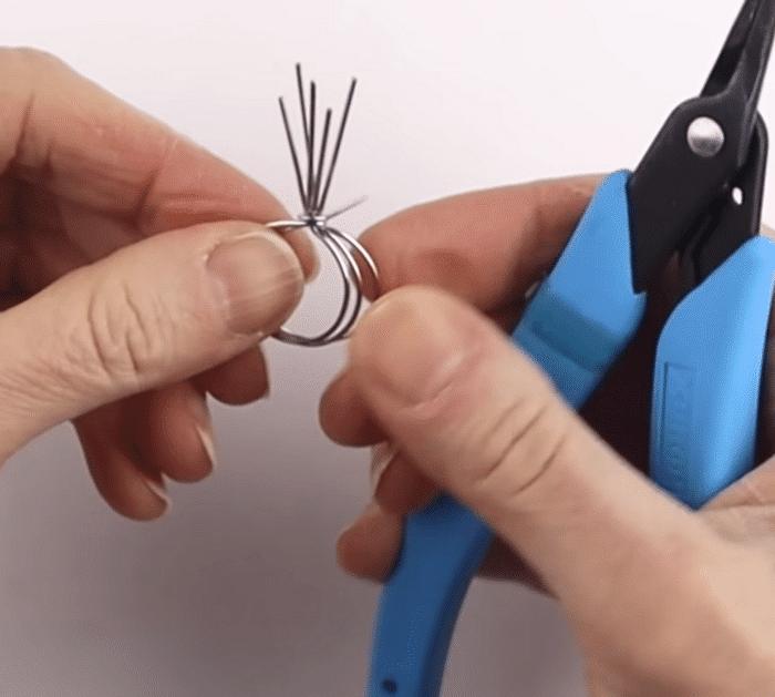 Turn Paperclips Into Gem Stone Ring Tutorial