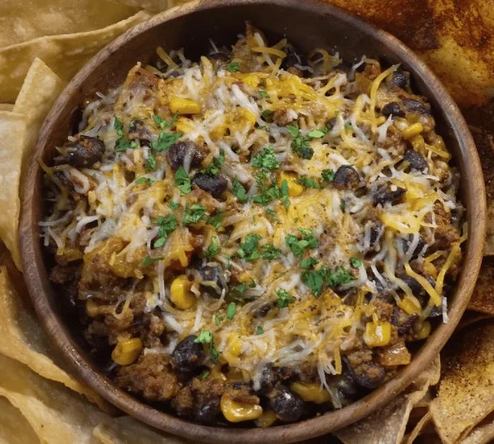 How to Make Crockpot Taco Casserole