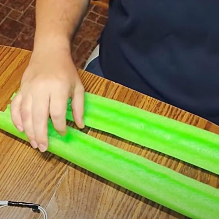 Quick Pool Noodle Hacks - Easy Door Draft Fix - How To Stop A Draft Under A Door