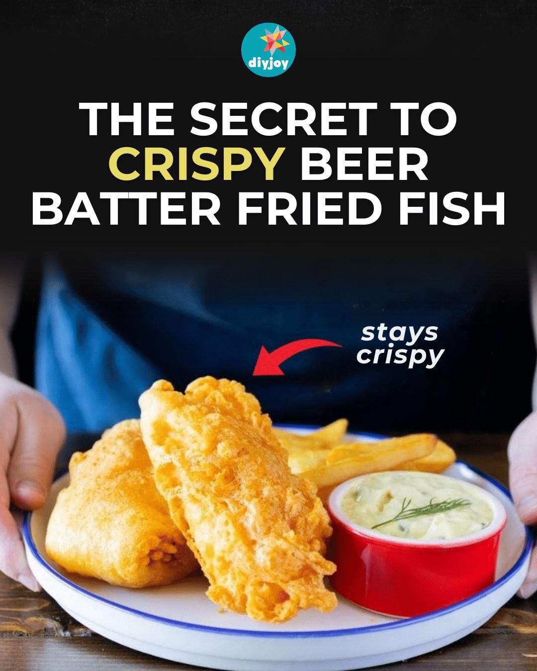 Easy Crispy Beer Batter Fried Fish Recipe