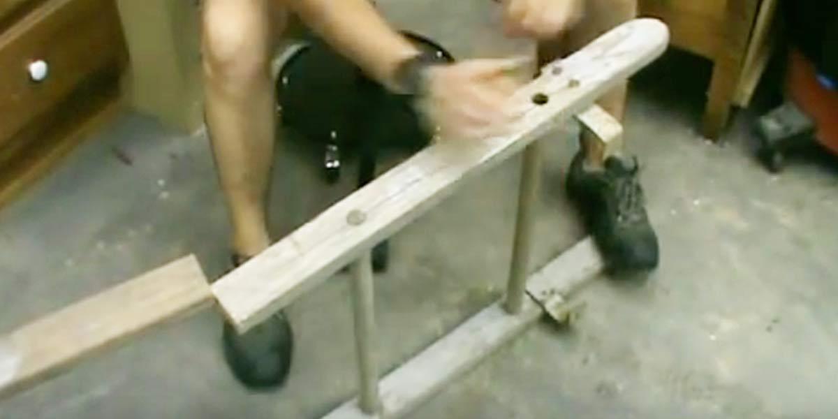He Cuts Approximately 1/3 Of A Ladder And Makes An Item That You’ll Want In Your Home!
