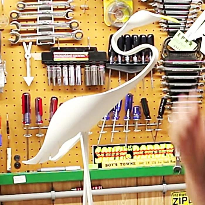 Easy DIY Lawn Decor - DIY Outdoor Decor - How To Make A Bird From PVC