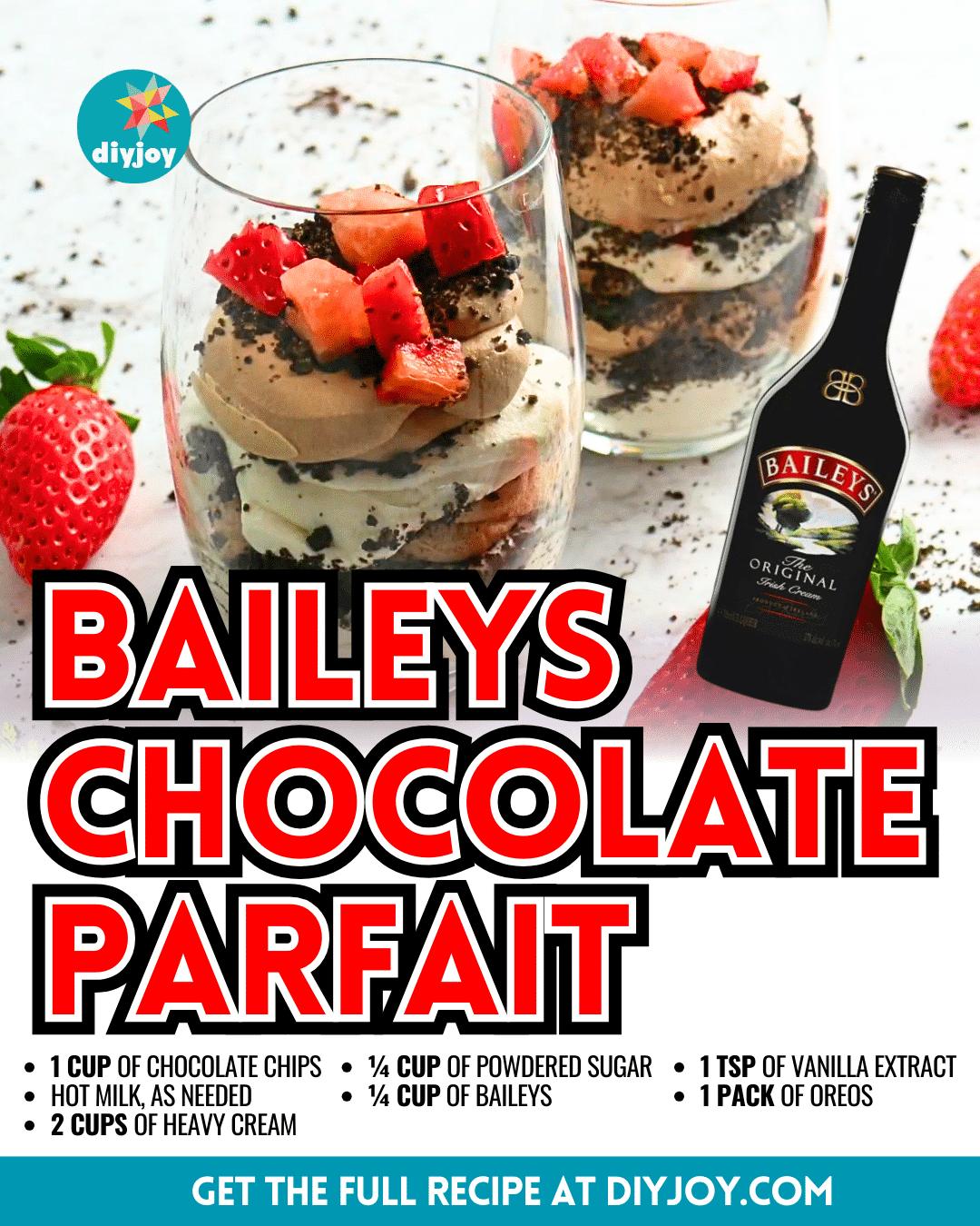 Easy Baileys Chocolate Parfait Recipe