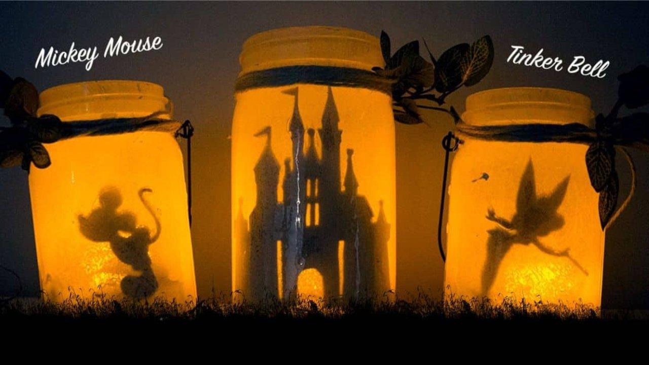 Easy Disney-Inspired DIY Glow Jars Tutorial