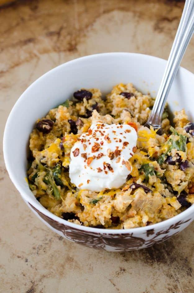 Mexican Chicken Quinoa Casserole, worth trying at your next gathering and a comforting dish worth making again