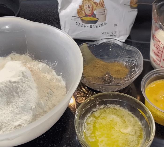 Ingredients for Chicken Cornbread Dressing