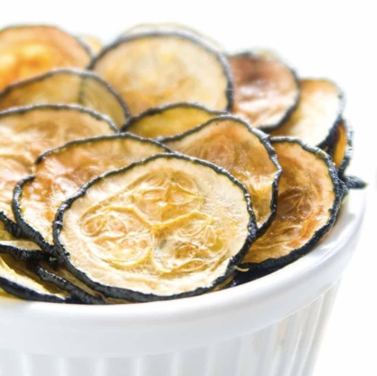 Crispy Healthy Zucchini Chips Recipe
