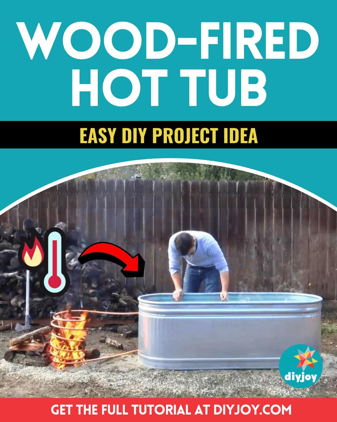 How To Build A DIY Wood-Fired Hot Tub