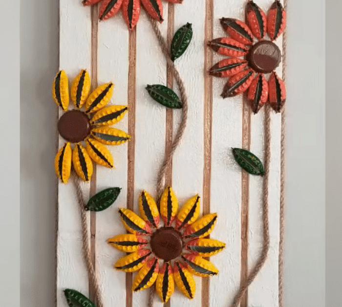 Easy DIY Bottle Cap Project Idea