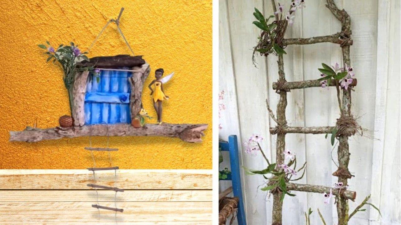 3 DIY Rustic Decorations Using Dry Branches