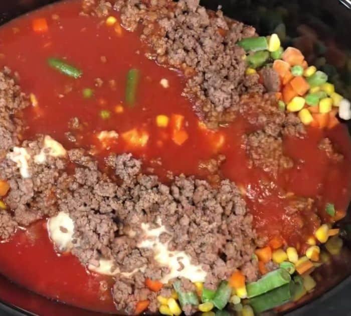 Crockpot Hamburger Soup Recipe