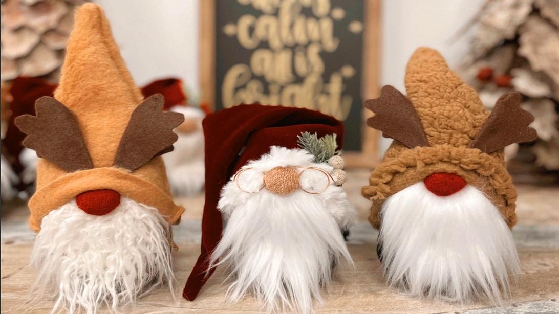 How to Make a DIY Reindeer Gnome for Christmas