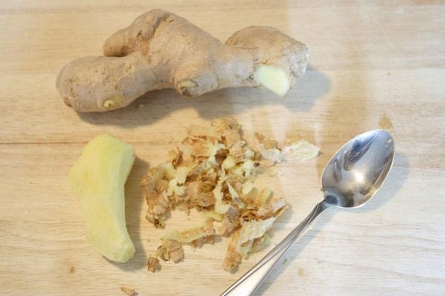 Peel Ginger With A Spoon, a shortcut worth passing along to a friend and quick enough to use on a busy weeknight