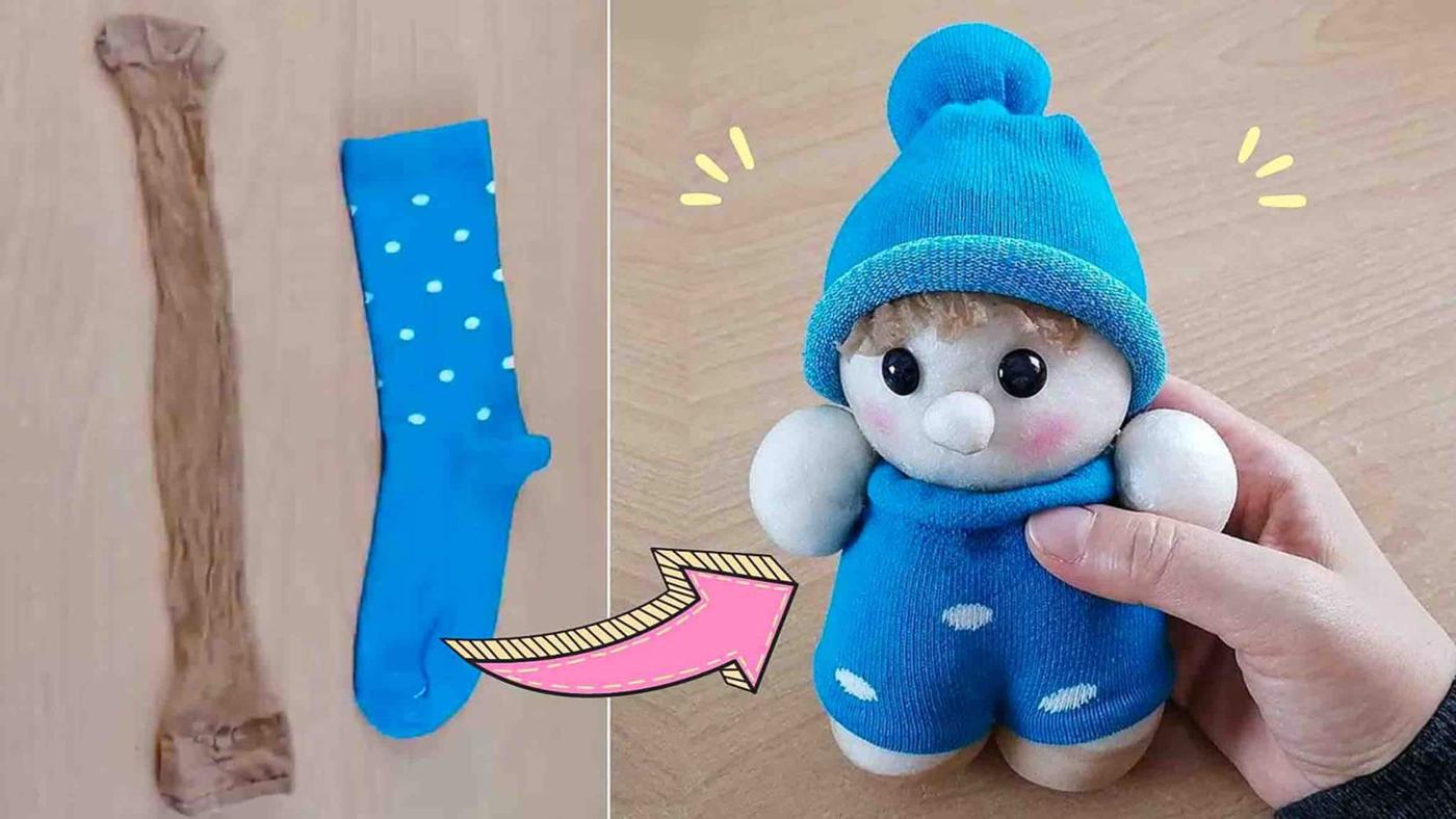 Easy DIY Sock Doll Tutorial