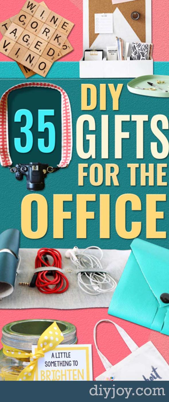 DIY Gifts for the Office - DYI Gift Ideas for Boss, Coworkers, Assistant, Friends