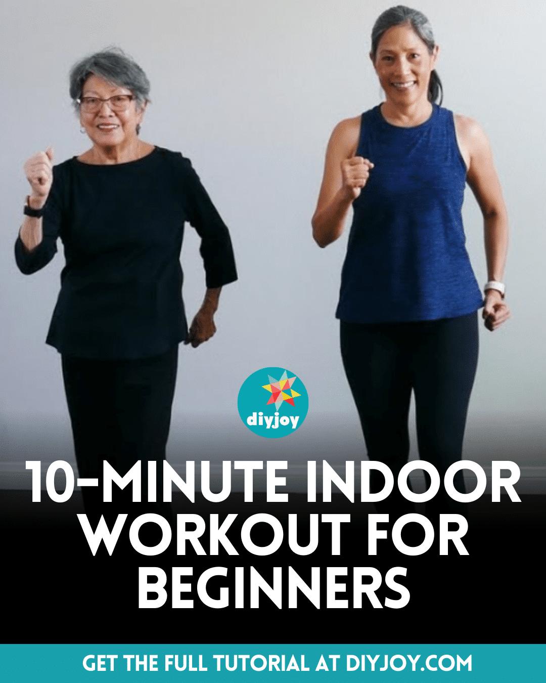 10-Minute Indoor Workout For Beginners