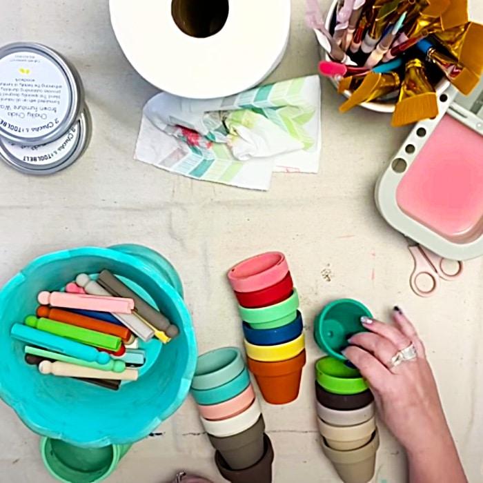 Things To Use Chalk Paint On - Painting Ideas - DIY Hand Painted Decor
