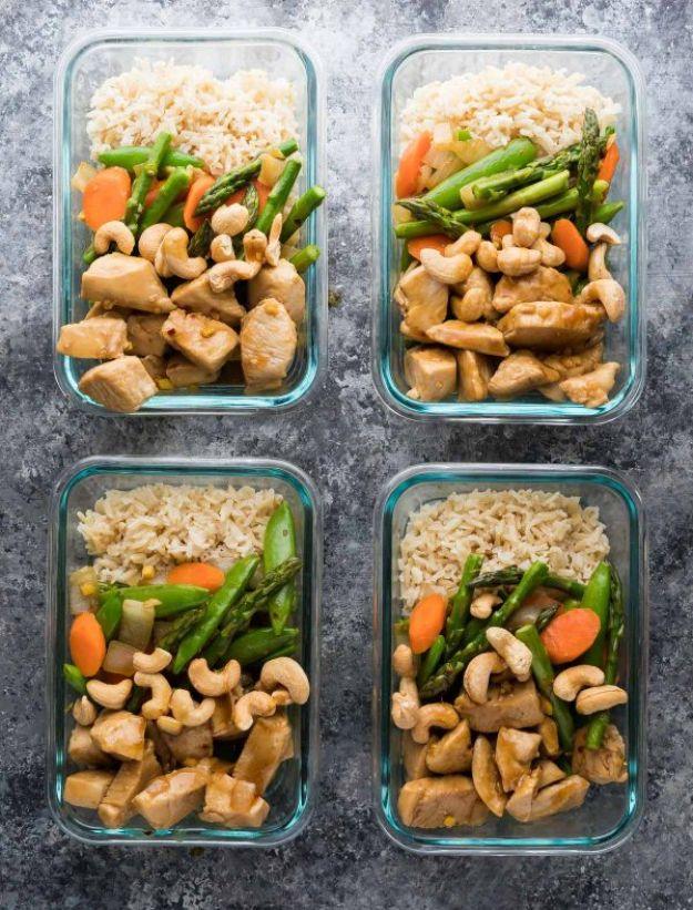 Maple Ginger Chicken MMeal Prep Ideas - Maple Ginger Chicken Meal Prep - Recipes and Planning Tips for Making a Week of Meals - Easy, Healthy Recipe Ideas to Make Ahead - Weeknight