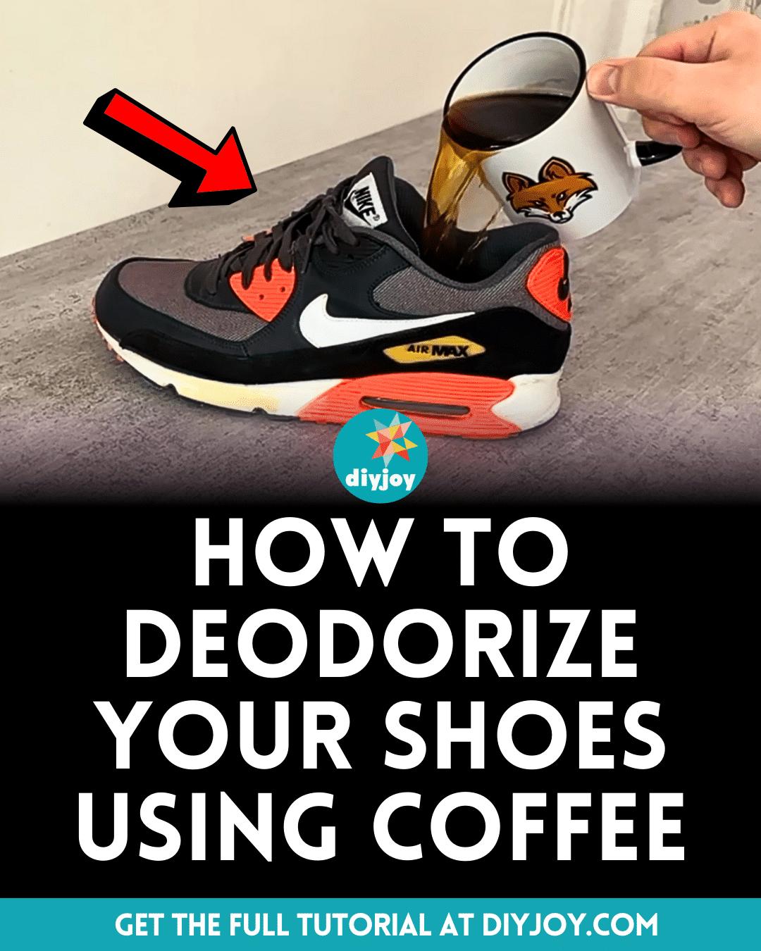 How To Deodorize Your Shoes Using Coffee