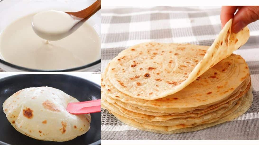 Quick and Easy Flatbread Made With Batter (No-Knead and Ready in 5 Minutes)