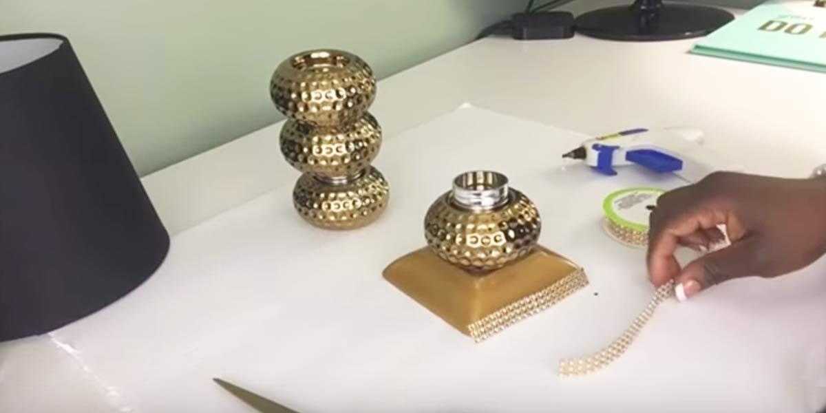 She Glues 4 Dollar Store Candle Holders Together And Makes An Very Impressive Item!
