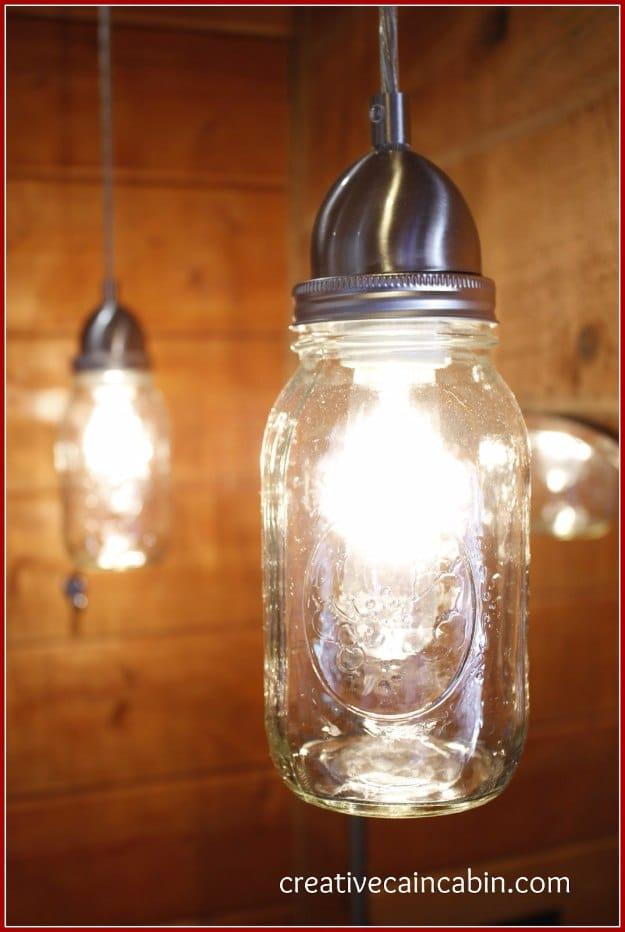 Mason Jar Bathroom Light, a thoughtful touch that elevates the whole look and a simple upgrade almost anyone can try