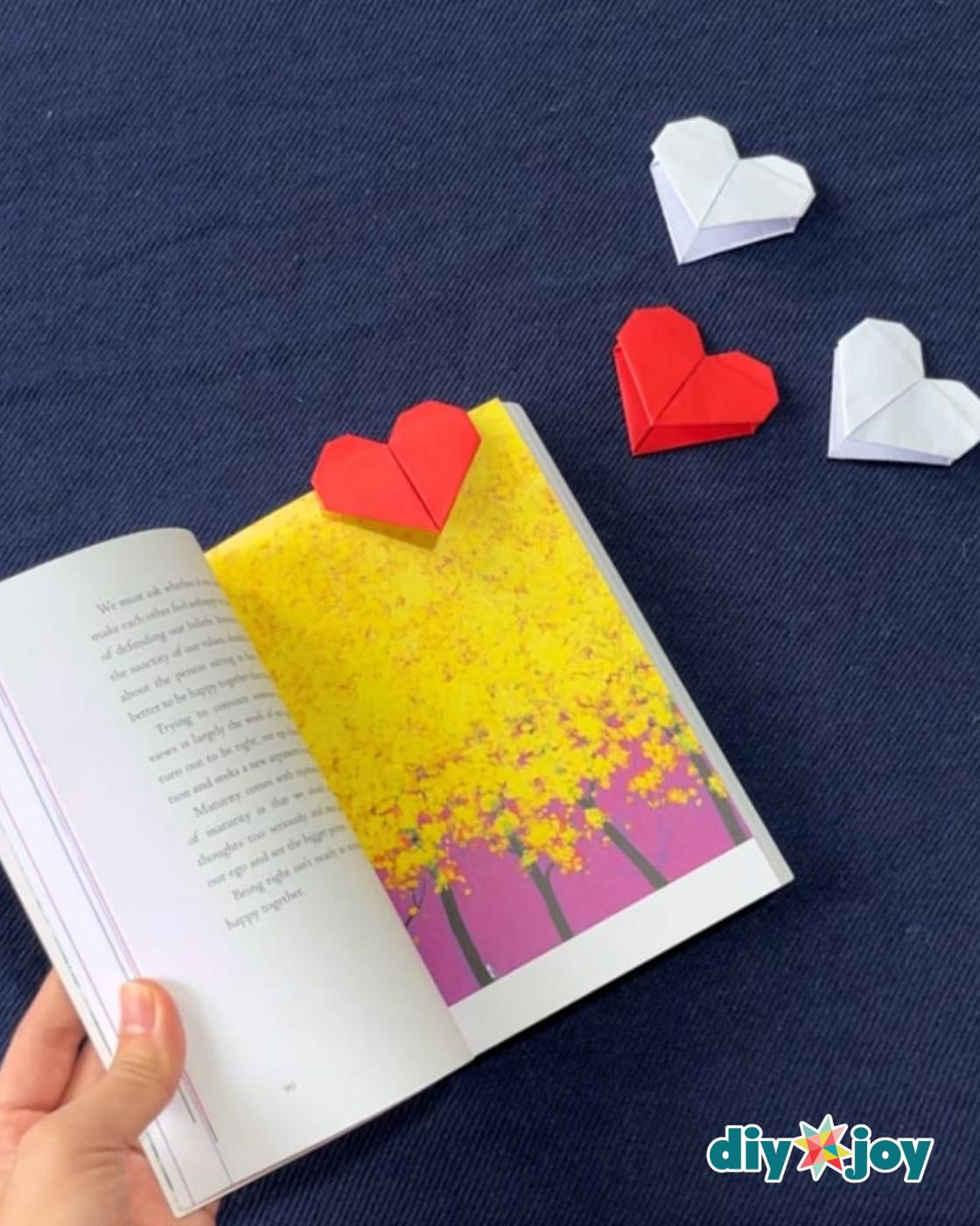 Gift — 9. heart origami bookmark