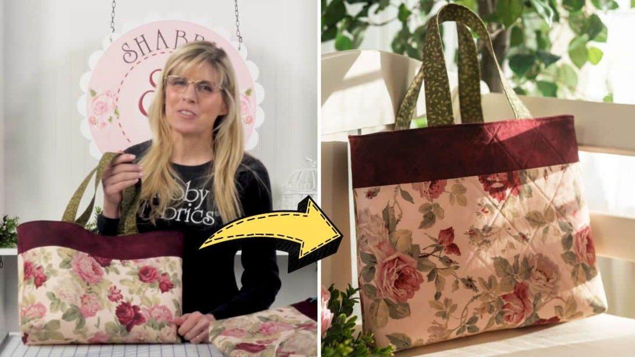 How To Sew A Fat Quarter Tote