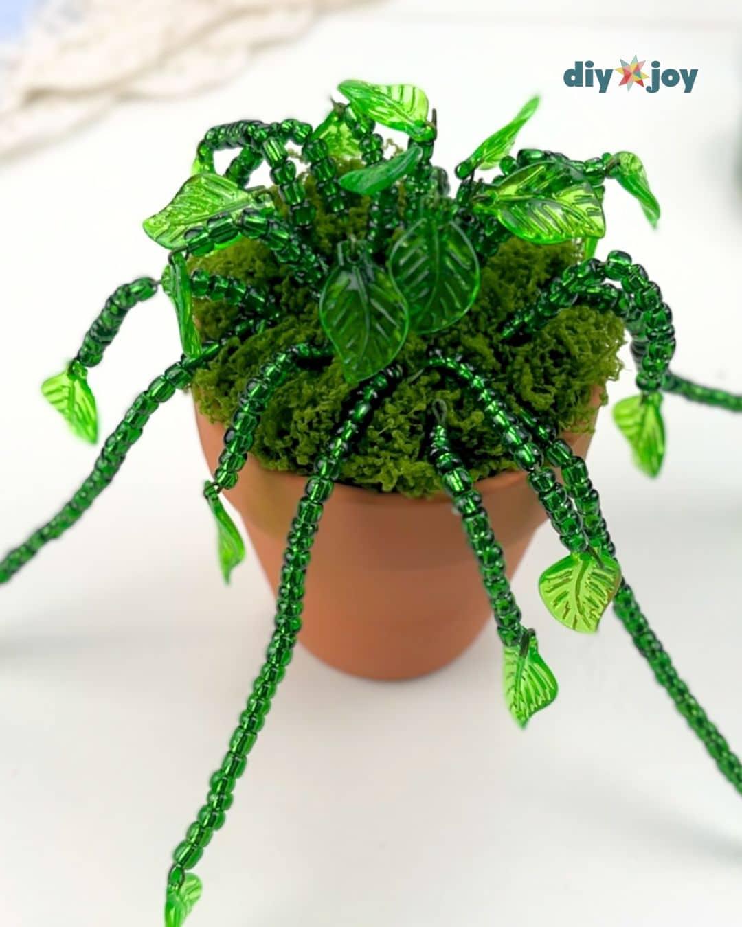 Easy Viral Beaded Plant — add the short stems