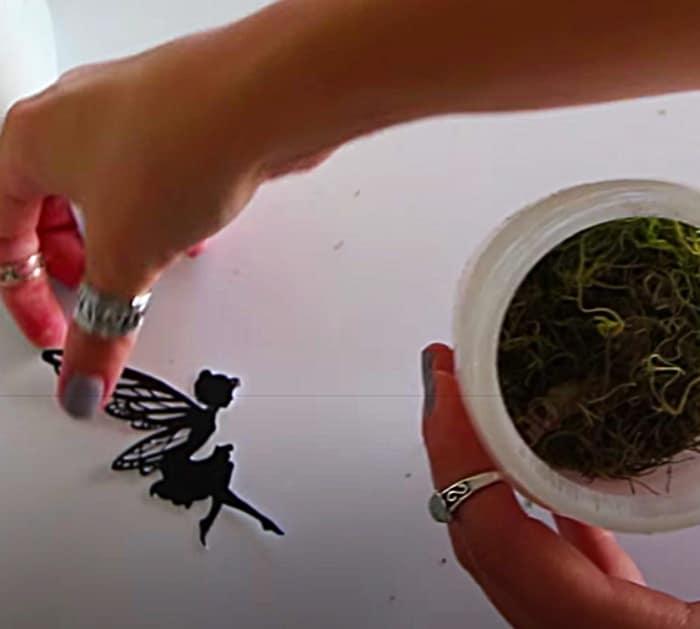 Add A Battery Operated Tea Light To A DIY Fairy Light