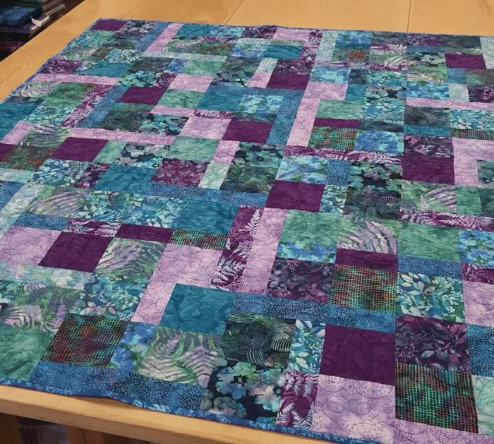 How to Make a Serenity Patchwork Quilt