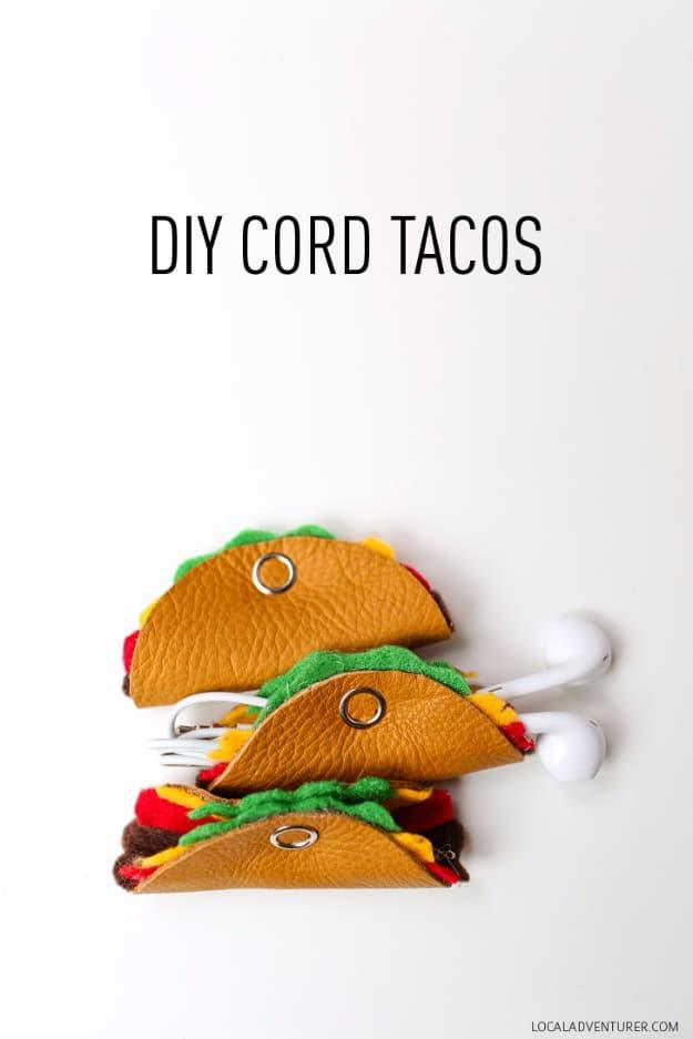 DIY Cord Tacos, a cozy handmade option worth the extra effort and better than a store bought version