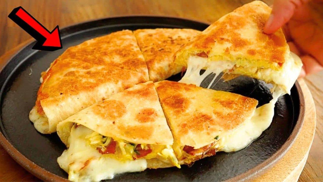 Easy, Crispy, and Cheesy Cabbage Quesadilla Recipe