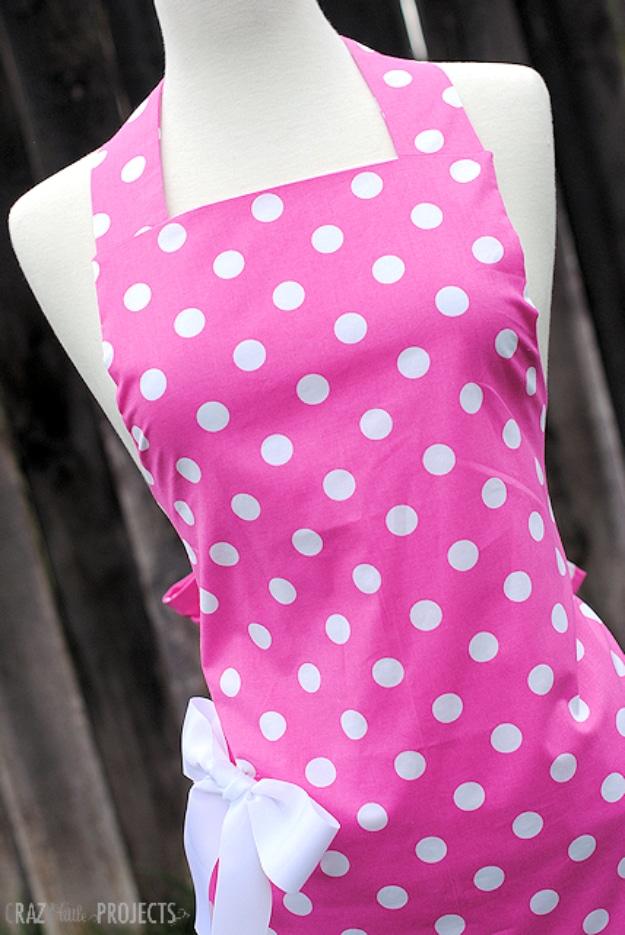 Cute Apron, forgiving even if a step turns out a little crooked and proof a small change makes a real difference