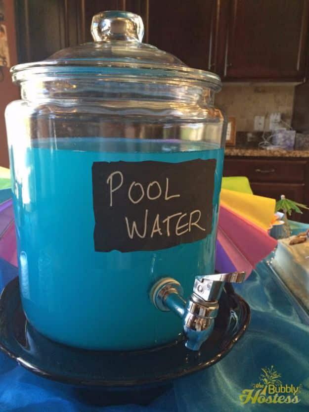 Pool Water Drink, budget friendly for a backyard sized gathering and a detail that makes the whole afternoon feel special