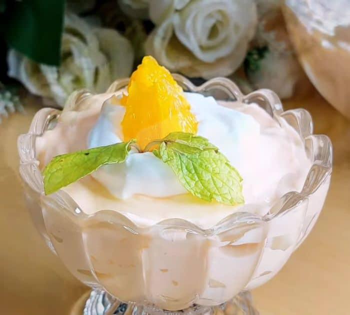 Easy To Make No-Bake Orange Mousse