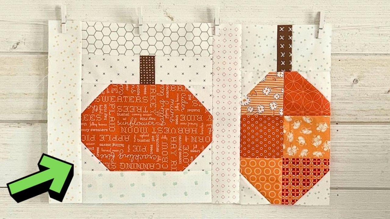 Pumpkin Patched Quilt Block
