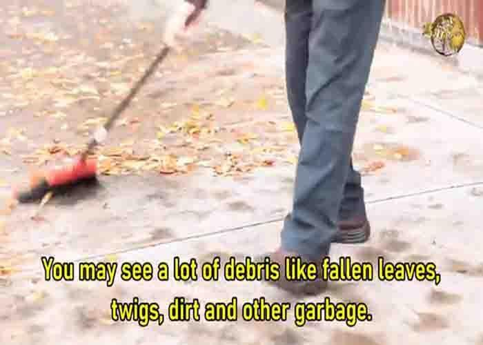 Sweeping out your garden for the spring season