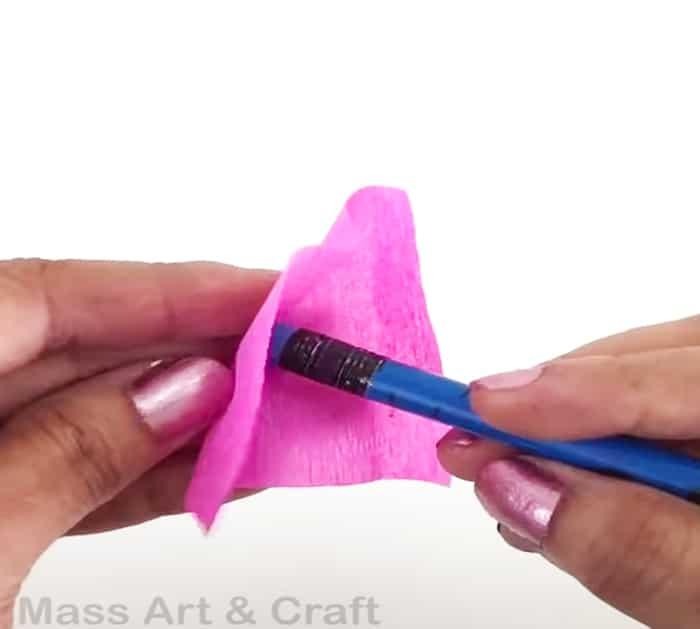 Use Crepe Paper for Floral Numbers - Party Numbers Ideas - Easy Party Decor